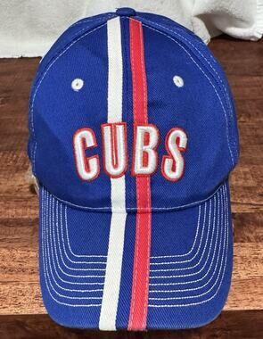 Chicago Cubs Drew Pearson MLB Genuine Merchandise Strapback Baseball Cap Hat